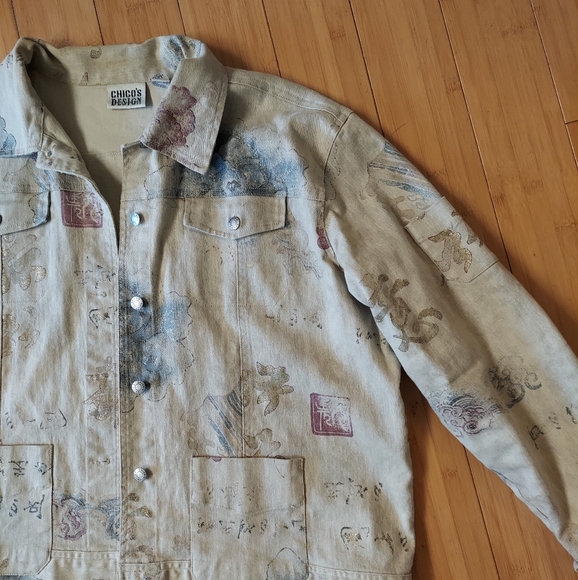 Chico resort western vibe jacket sz3 xl - Picture 2 of 10